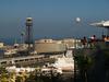 The Cable Car from Montjuic Hill