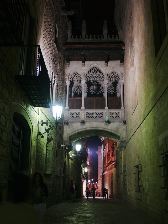 Barcelona's Bridge of Sighs