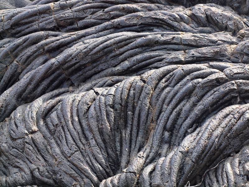 Pahoehoe Lava, Hawaii Volcanoes N.P., Big Island